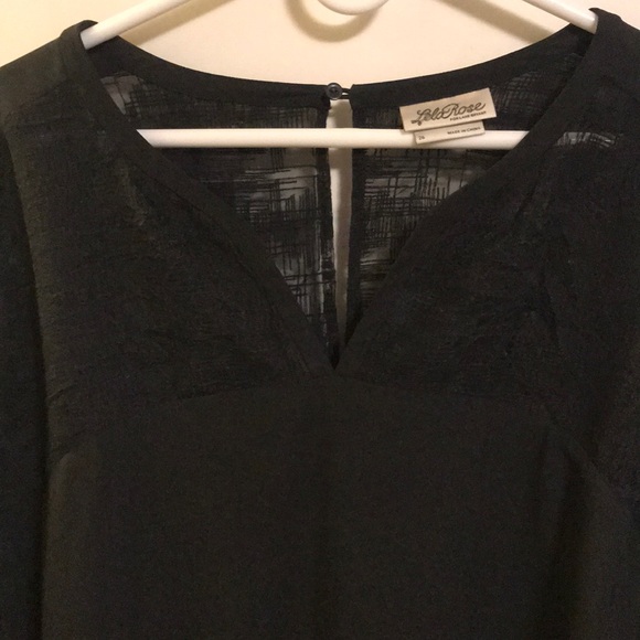 Lela Rose for Lane Bryant black top - Picture 5 of 6